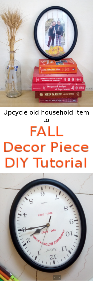 Recycle-old-clock-to-Picture-frame-DIY-Tutorial